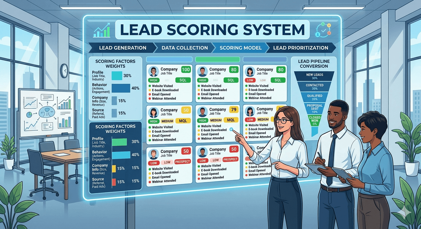 Guía Práctica: Lead Scoring con Mautic para Equipos de Ventas