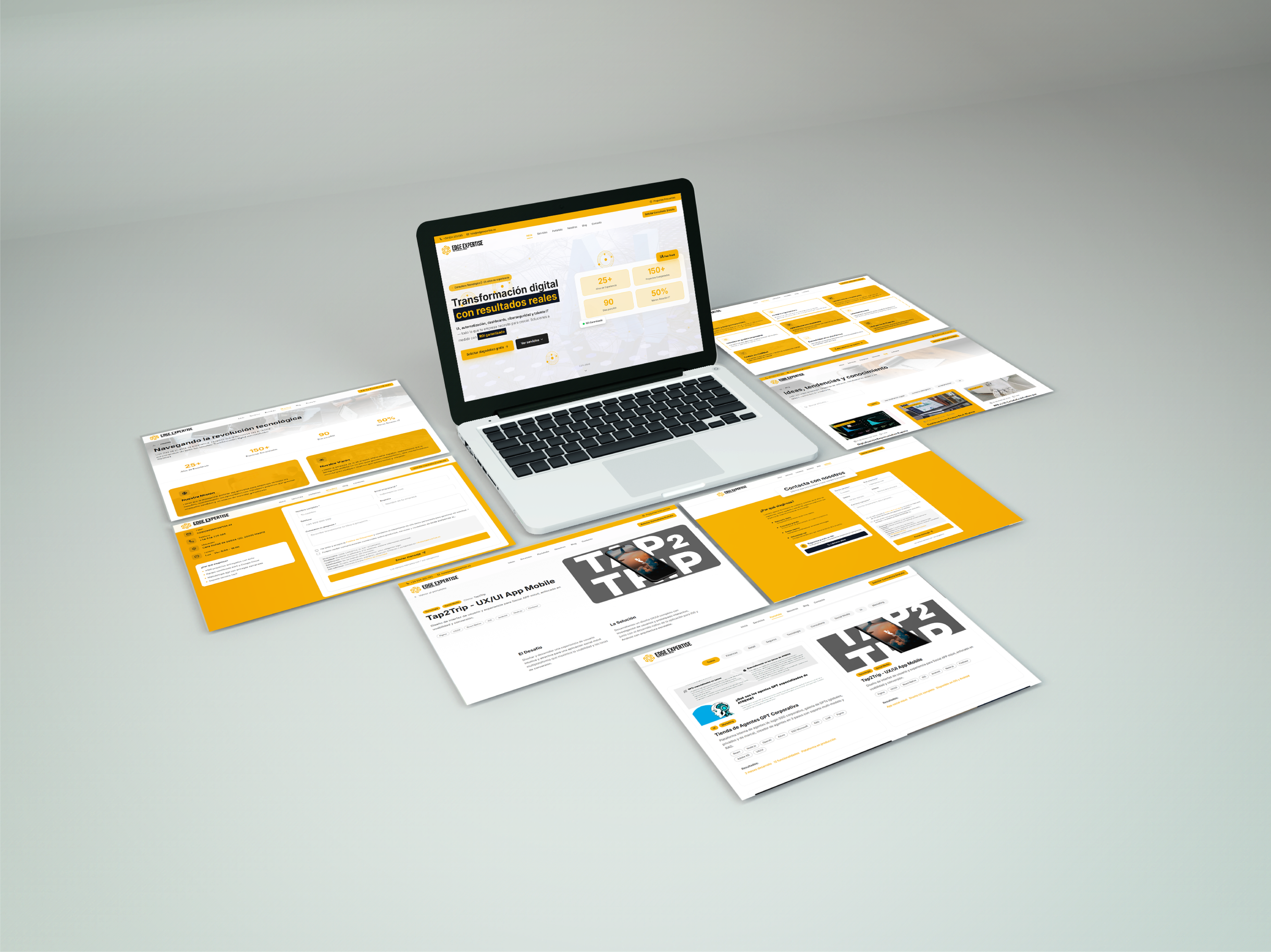 Sección blog y contenido